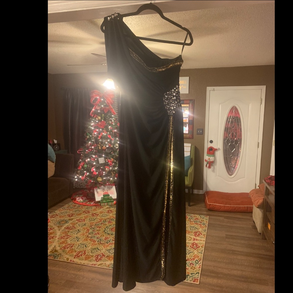 NWT Angel Fashions Boutique Maxi Formal Dress Large